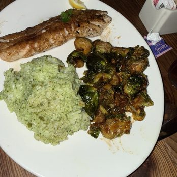 Pismo's Coastal Grill - Brussel sprouts, cilantro lime rice, Wild Blackened Snapper - Seafood Near Me - Fresno, California Pismo's Coastal Grill - Brussel sprouts, cilantro lime rice, Wild Blackened Snapper - Seafood Near Me - Fresno, California