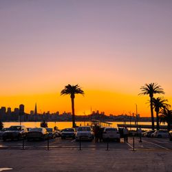 Gold Bar Distillery - This was the view as we left to go home, The city and the sunset. Wow.