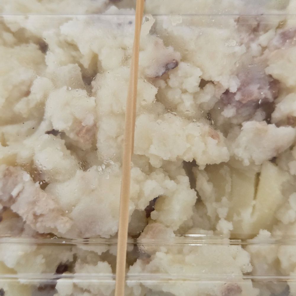 Got'z Grindz - Bacon potato salad (almost like smashed potato) - Japanese Near Me - Kaneohe, Hawaii Got'z Grindz - Bacon potato salad (almost like smashed potato) - Japanese Near Me - Kaneohe, Hawaii