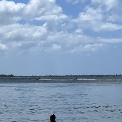 Balneario La Monserrate - Jet skis in the distance