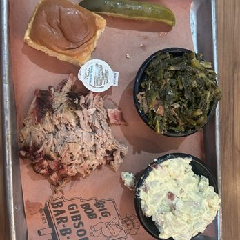 Big Bob Gibson Bar-B-Q - BBQ Pork Platter - Barbeque Near Me - Decatur, Alabama