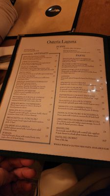 Menu photo 1 Osteria Laguna New York, NY Menu photo 1 Osteria Laguna New York, NY