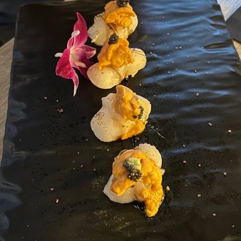 Yume Sushi - Uni scallop - Sushi Bars Near Me - Arlington, Virginia Yume Sushi - Uni scallop - Sushi Bars Near Me - Arlington, Virginia