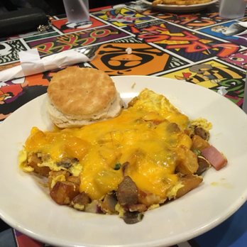 The Chicken or the Egg - Farmhouse Scramble Melt - Breakfast & Brunch Near Me - Beach Haven, New Jersey The Chicken or the Egg - Farmhouse Scramble Melt - Breakfast & Brunch Near Me - Beach Haven, New Jersey