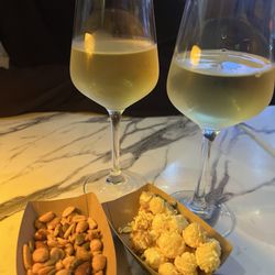 LoCali Wine Lounge - White blend and bar snacks