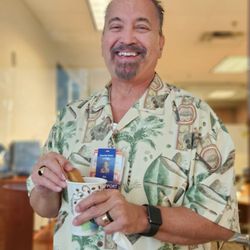 Stoneridge Hospice - This smile says it all, so glad he's on our team! #PastorMarkalwayshasasmile