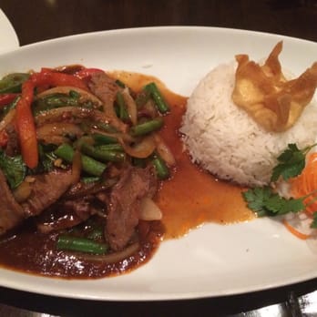 Nicky's Thai Kitchen - Beef Phad Phet. Spice level of 9. My favorite!! - Thai Near Me - Pittsburgh, Pennsylvania Nicky's Thai Kitchen - Beef Phad Phet. Spice level of 9. My favorite!! - Thai Near Me - Pittsburgh, Pennsylvania