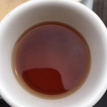 SOFRA Bakery & Cafe - Black tea with cocoa and rose - Middle Eastern Near Me - Cambridge, Massachusetts