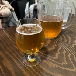 Torchlight Brewing - Pitcher of Level Up Lager. Stellar Hoppy Hour special! Pitcher for $16.