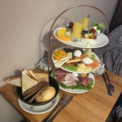 Zimt Zicke Café & Wohnzimmer - Bonnie and Clyde (pancakes included, but not shown)