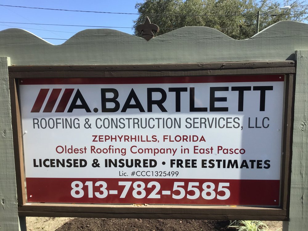 Slide of A Bartlett Roofing & Construction Services