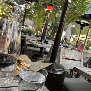 Rumi's Kitchen - nice patio to sit on. they have heaters too so it isn't cold at all - Persian/Iranian Near Me - Alpharetta, Georgia