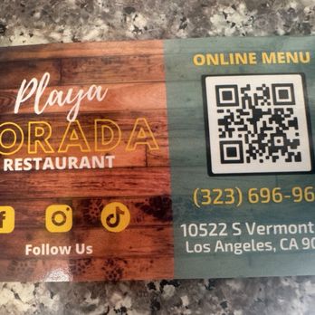 Playa Dorada - Salvadoran Near Me - Los Angeles, California