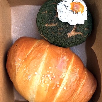 Tano - salt bread and genmaicha cream puff with kumquat marmalade - Bakeries Near Me - San Francisco, California Tano - salt bread and genmaicha cream puff with kumquat marmalade - Bakeries Near Me - San Francisco, California