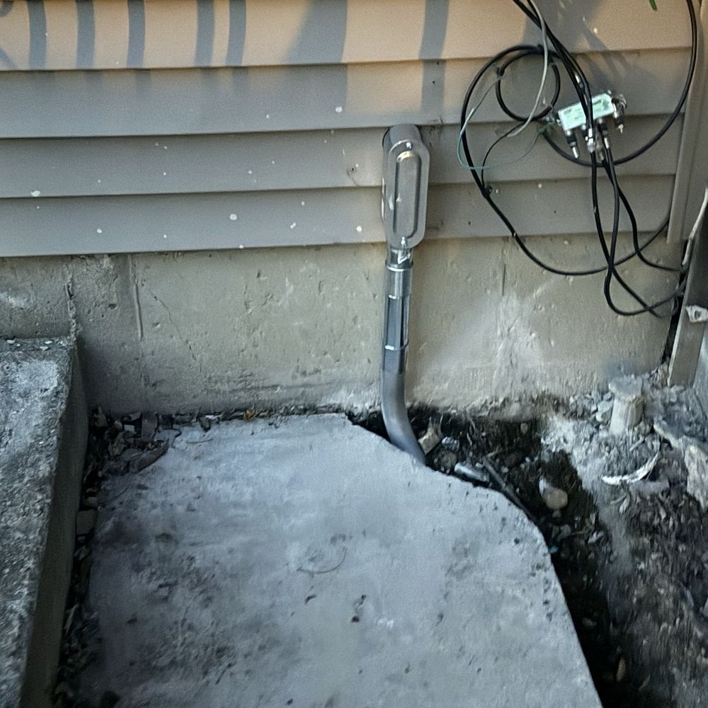High Caliber Home - Pipe for my garage service going from my 200 amp panel in my basement to my garage - Electricians Near Me - Antioch, Illinois High Caliber Home - Pipe for my garage service going from my 200 amp panel in my basement to my garage - Electricians Near Me - Antioch, Illinois