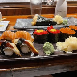Sushi Nami - Nigiri, Spicy Scallop Handroll