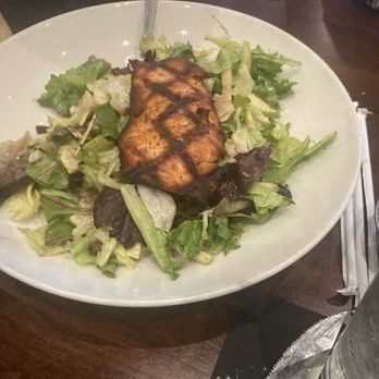 Firebirds Wood Fired Grill - Salad with salmon - Steakhouses Near Me - Chadds Ford, Pennsylvania