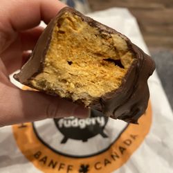The Fudgery - I believe this was Rundle Rock toffee covered in Chocolate it was very delicious!