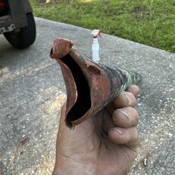 Plumb Crazy Plumbing & HVAC - 1 1/2" copper repair - Plumbing Near Me - Sunset Beach, North Carolina Plumb Crazy Plumbing & HVAC - 1 1/2" copper repair - Plumbing Near Me - Sunset Beach, North Carolina