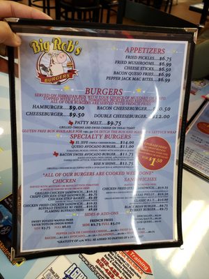 Menu photo 5 Big Rob's Burgers Kyle, TX Menu photo 5 Big Rob's Burgers Kyle, TX