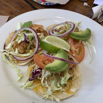 Odyssey World Cafe - Shrimp taco - Cafes Near Me - Paso Robles, California