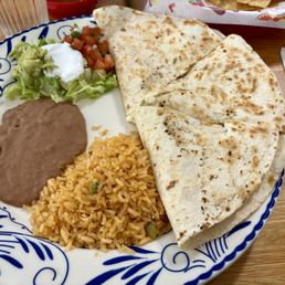 Quesadilla. Quesadilla.