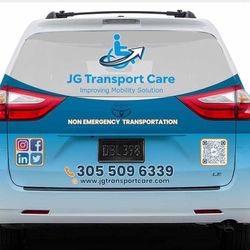 Medical Transportation Services - JG Transport Care 305 509 6339 provides Wheelchair transportation services in South Florida. Hospitals, Rehab, Private Services, Stretchers