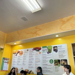 Blenders In The Grass - Menu
