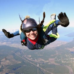 Marguerite Martin - Tacoma Real Estate Agent - Marguerite has over 150 skydives- and she helps people buy and sell homes in Downtown Tacoma.