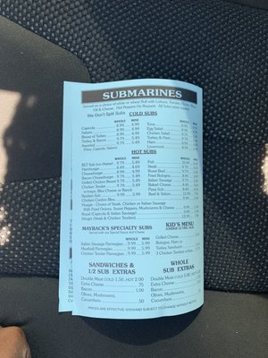Menu photo 6 Mayback's Deli Tonawanda, NY