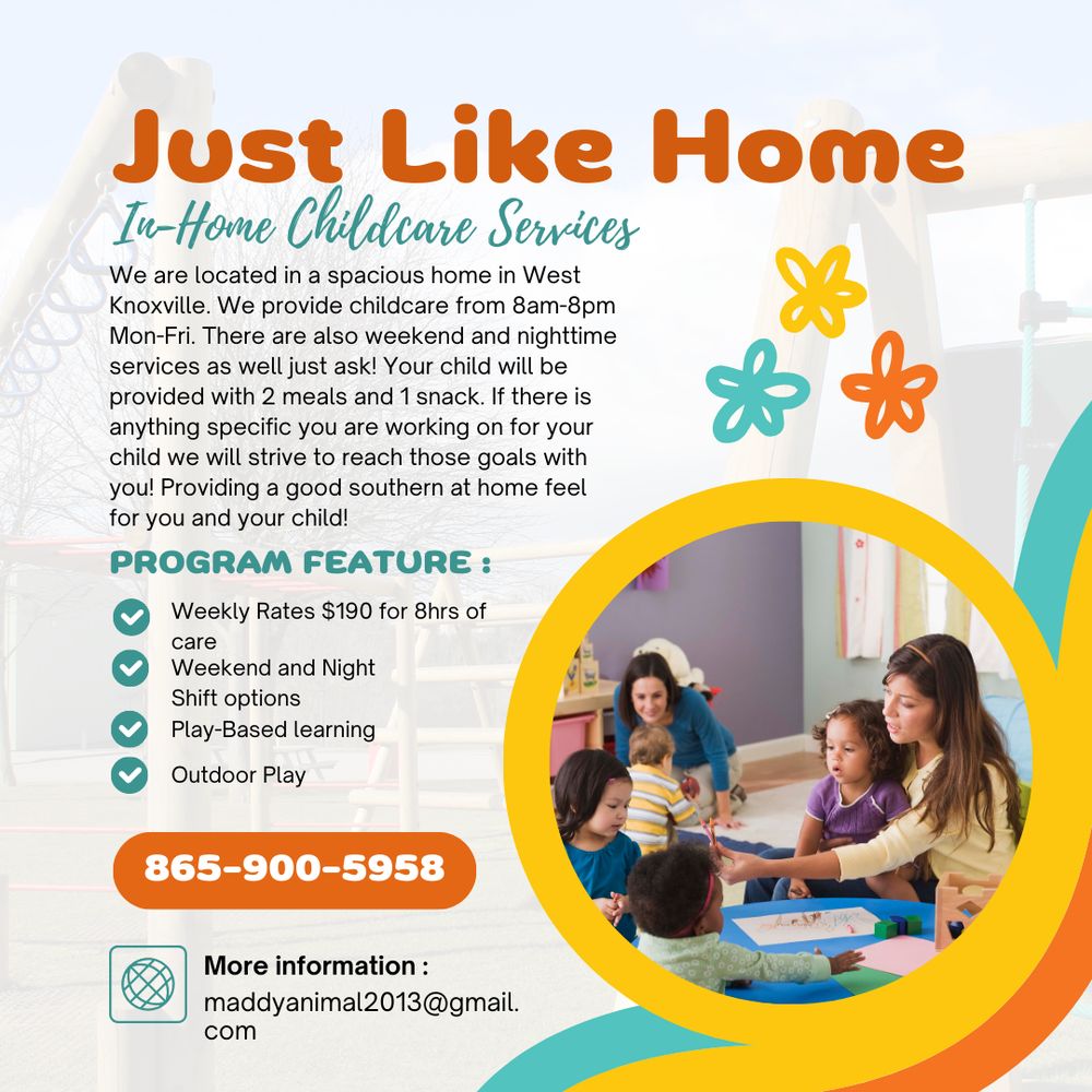 MJ's In-Home Child Care - childcare center in Knoxville, TN