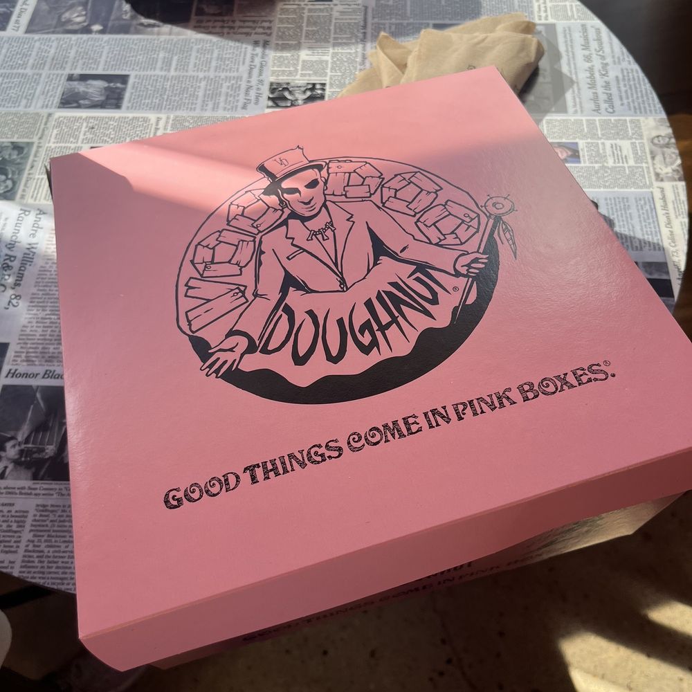 Voodoo Doughnut - Pink box - Donuts Near Me - Boulder, Colorado