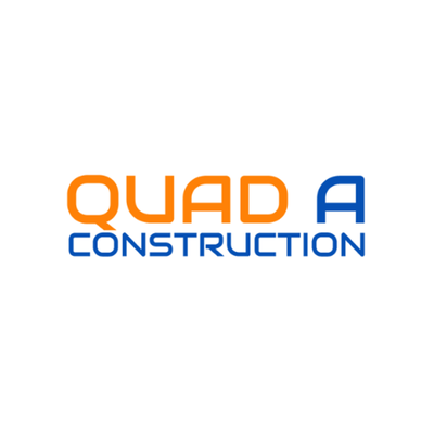 Quad A Construction Logo