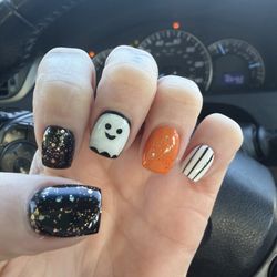 Happy Nails & Spa - Thank you Eva for the best Halloween Nails