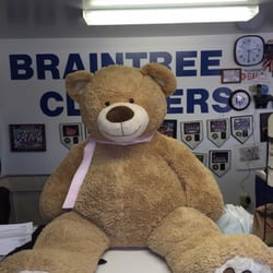 Braintree Cleaners - Another successful repair to our friend the bear.