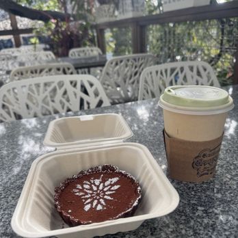 One House Bakery - Vegan chocolate strawberry tart and matcha latte. - Bakeries Near Me - Benicia, California One House Bakery - Vegan chocolate strawberry tart and matcha latte. - Bakeries Near Me - Benicia, California