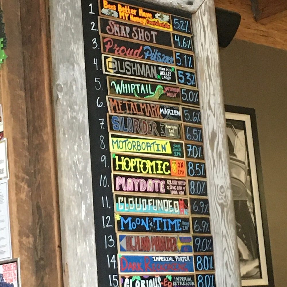 Morgan Territory Brewing - Menu - Breweries Near Me - Tracy, California