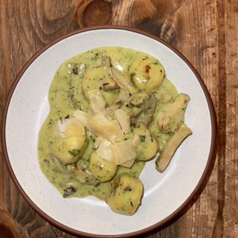 The Kitchen American Bistro - Pesto gnocchi (my fave dish) - Bars Near Me - Chicago, Illinois