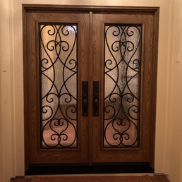 Our beautiful new entry door!