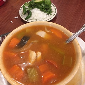 Tepechi Restaurant - Caldo de Pescado, which was a bit too salty and fish wasn't very good. - Mexican Near Me - Long Beach, California Tepechi Restaurant - Caldo de Pescado, which was a bit too salty and fish wasn't very good. - Mexican Near Me - Long Beach, California