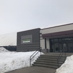 Conway Community Recreation Center - Main entrance outside