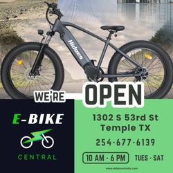 E-Bike Central - New to Temple TX!