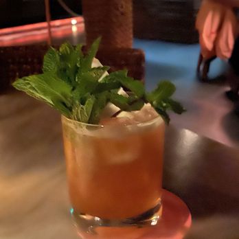 Three Dots and A Dash - Coconut Midnight Stinger - Asian Fusion Near Me - Chicago, Illinois Three Dots and A Dash - Coconut Midnight Stinger - Asian Fusion Near Me - Chicago, Illinois