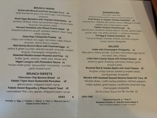 Menu photo 7 Fable San Francisco, CA Menu photo 7 Fable San Francisco, CA