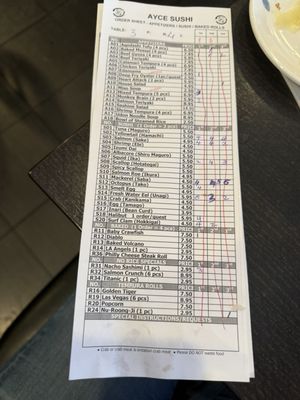 Menu photo 1 AYCE Sushi HB Huntington Beach, CA Menu photo 1 AYCE Sushi HB Huntington Beach, CA