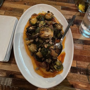 District - Roasted Brussels Sprouts & Delicata Squash - Tapas/Small Plates Near Me - San Jose, California District - Roasted Brussels Sprouts & Delicata Squash - Tapas/Small Plates Near Me - San Jose, California