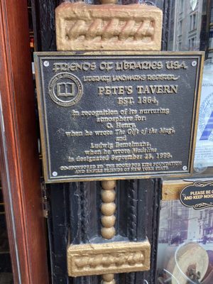 Menu photo 8 Pete's Tavern New York, NY Menu photo 8 Pete's Tavern New York, NY