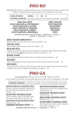 Menu photo 7 Pho Yummy Davis, CA