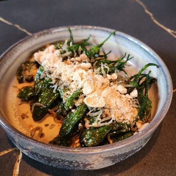 PERILLA korean fare - Blistered Shishito Peppers - Korean Near Me - Chicago, Illinois