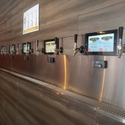 WYOld West Taproom - Tap wall